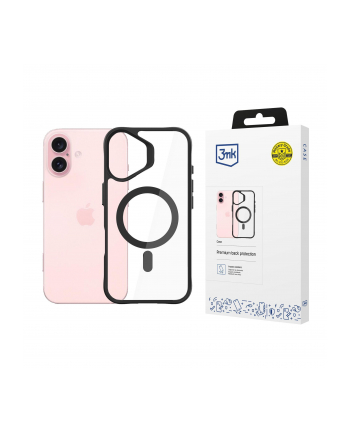 3mk pczerwonyection Etui na telefon z MagSafe do Apple iPhone 16 - 3mk Satin Armor MagCase nr 1