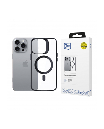 3mk pczerwonyection Etui na telefon z MagSafe do Apple iPhone 16 Pro Max - 3mk Satin Armor MagCase nr 1