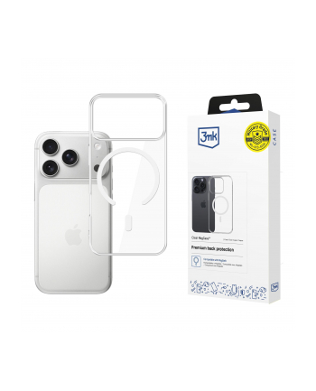 3mk pczerwonyection Etui na telefon z MagSafe do Apple iPhone 17 Pro - Clear MagCase nr 1