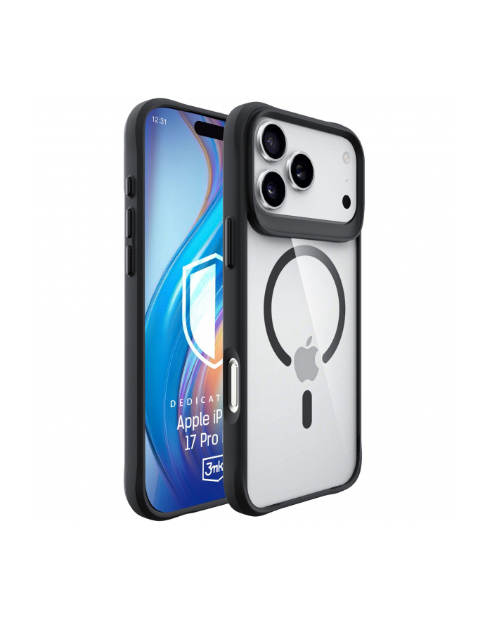 3mk pczerwonyection Etui na telefon z MagSafe do Apple iPhone 17 Pro Max - 3mk Satin Armor MagCase główny