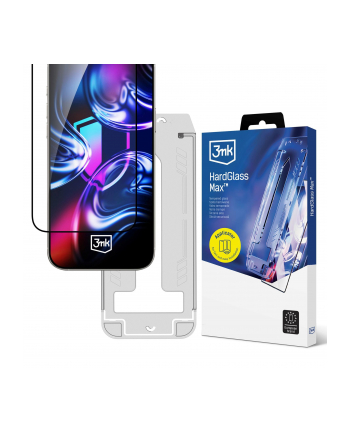 3mk pczerwonyection Szkło hartowane z ramką montażową do Samsung Galaxy S24+/S25+ - 3mk HardGlass Max nr 1