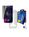 3mk pczerwonyection Szkło prywatyzujące z ramką montażową do Samsung Galaxy S25 FE - 3mk HardGlass Max Privacy - nr 1