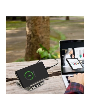4smarts Podstawka tablet/smartphone 7w1 DeX 2xUSB-C/ 2xUSB-A/ HDMI/SD/   microSD/ RJ45
