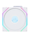 Wentylator komputerowy Lian Li UNI FAN TL Wireless LCD Reverse White 120mm (12RTLLCD1W1W) - nr 7