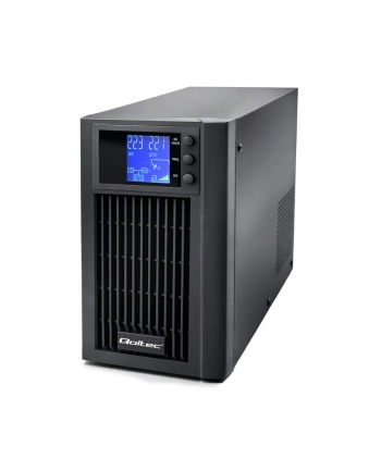 Zasilacz awaryjny UPS Qoltec Pure Sine Wave | 3kVA | 2400W | AVR | LCD | Czysty Sinus nr 1