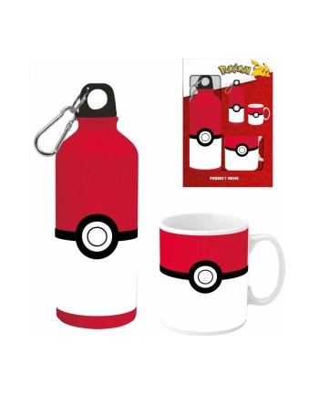 kids euroswan Butelka bidon 500ml aluminium + kubek Pokemon nr 2