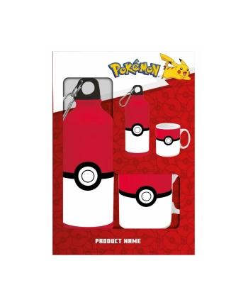 kids euroswan Butelka bidon 500ml aluminium + kubek Pokemon nr 1