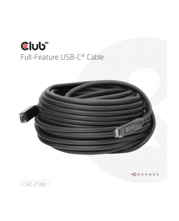 Club3D CAC-2580 kabel USB USB C