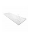 Klawiatura Cherry AK-C8112 Biały (AKC8112U1WDE) - nr 13