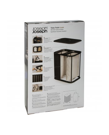 Joseph Joseph Tota Lux 5000005 czarny podwójny