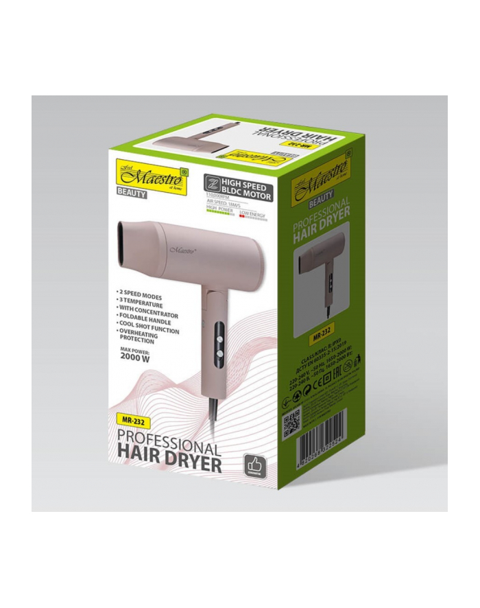 ezair Suszarka do włosów  BLDC 2000W MR-232 główny