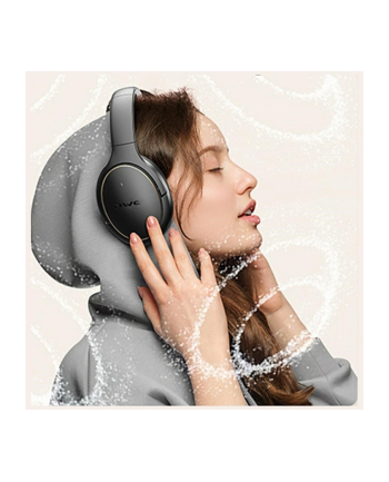 awei Słuchawki nauszne AT20 ANC ENC Bluetooth 6.0 białe