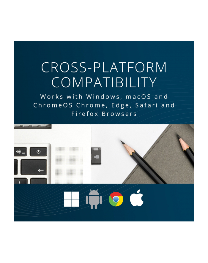 kensington Kucz biometryczny VERIMARK 2.1 USB-C główny