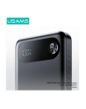 usams Powerbank PB80 10000mAh 20W PD 2xUSB-A + USB-C czarny - nr 3