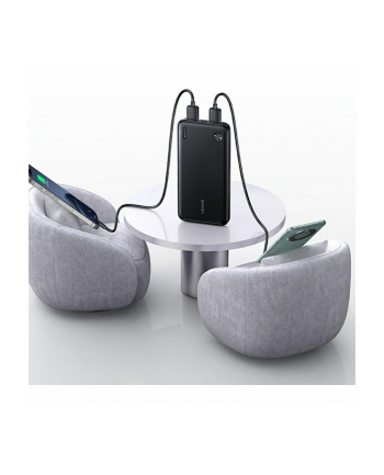 usams Powerbank PB83 10000mAh PD 2xUSB-A USB-C biały