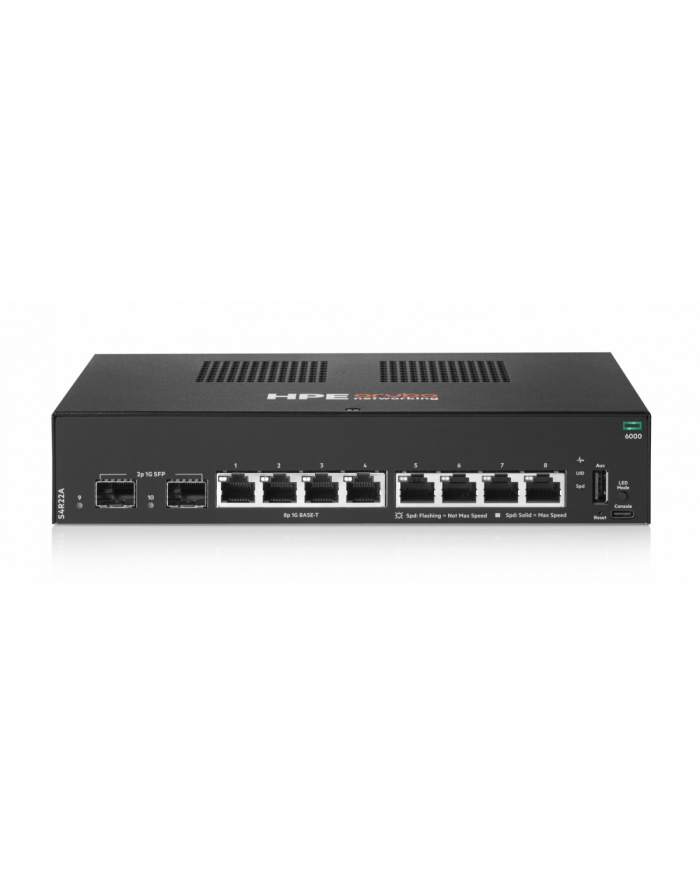hewlett packard enterprise Przełącznik Aruba Networking 6000 8G 2SFP S4R22A główny