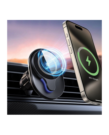 sodi Uchwyt indukcyjny MagSafe do kratki wentylacyjnej 15W C50 czarny nr 2