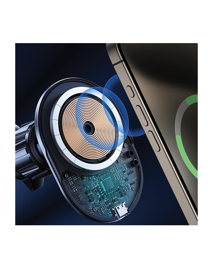 sodi Uchwyt indukcyjny MagSafe do kratki wentylacyjnej 15W C50 czarny główny