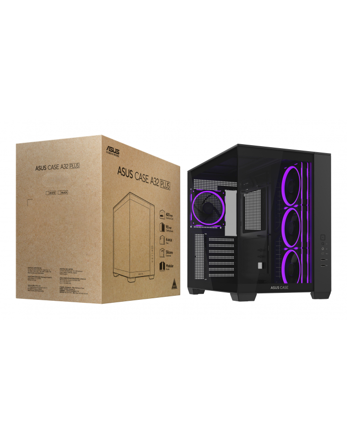 Asus A32 Plus ARGB Czarny czarny (90DC00S0B19000) główny