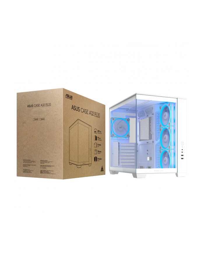 Asus A32 Plus ARGB Biały biały (90DC00S3B19000) główny