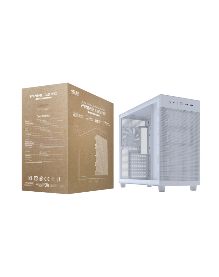 Asus PRIME AP303 TG WHITE biały (90DC00V3B39010) główny