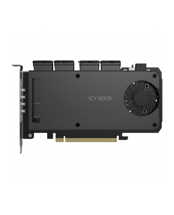 Icydock Adapter 4 x M.2 NVMe SSD Mobile Rack Adapter Card fo (MB204MPB) nr 1