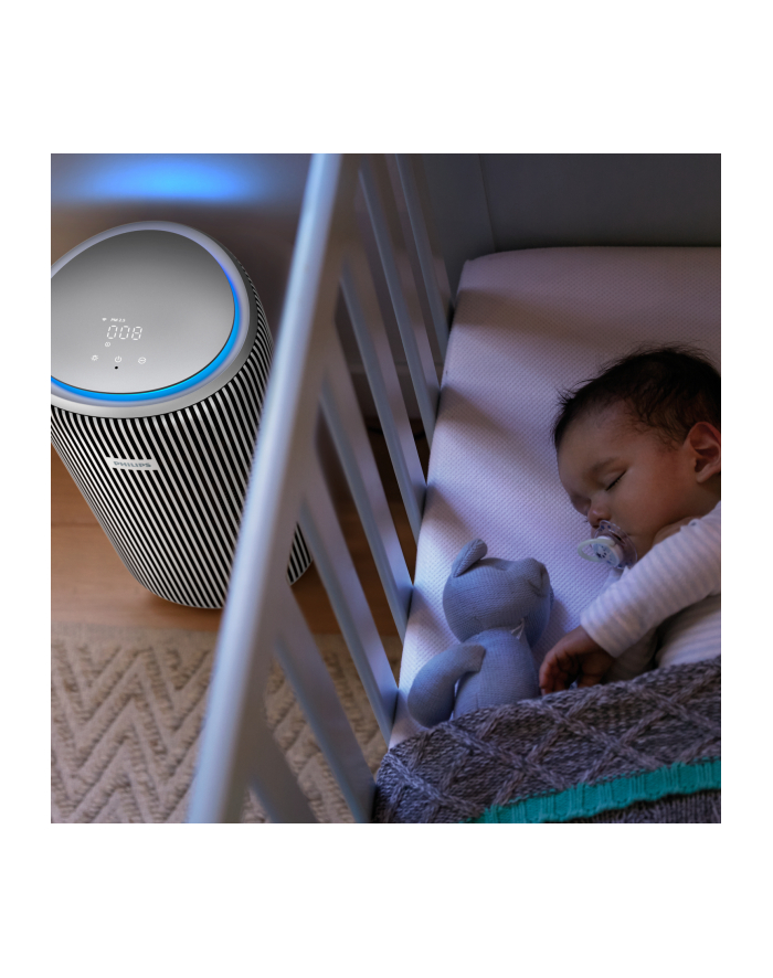 Philips PureProtect 4200 AC4220/12 srebrny Wydajność oczyszczania - 600m3/h | powierzchnia do 156m2 | Filtr: Nano Protect Hepa | Wi-Fi: tak główny