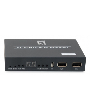 Levelone HVE-6701R ściana wideo HDMI przez nadajnik IP PoE nr 2