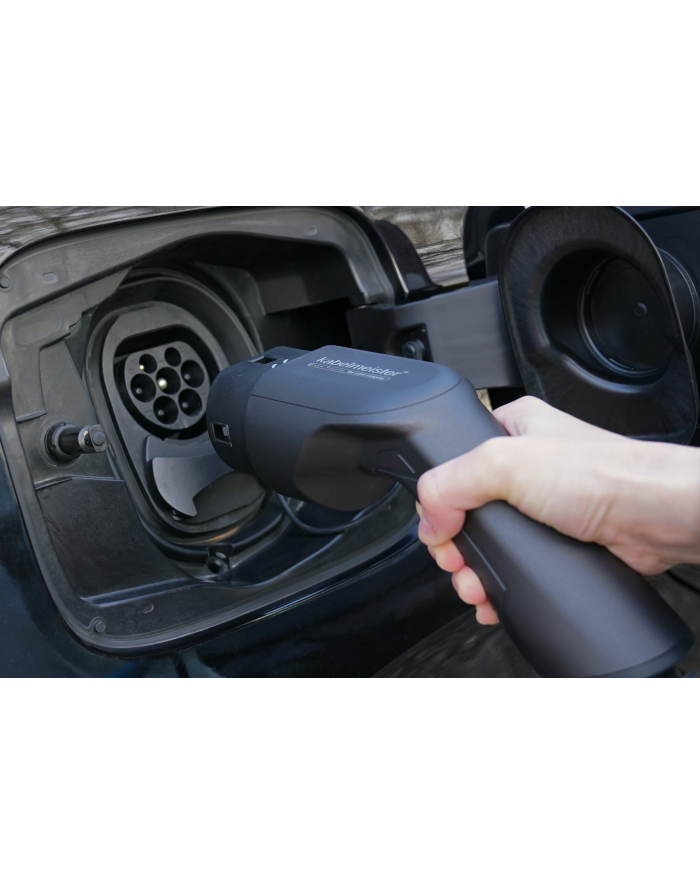 Alcasa Kabel zasilający Kabelmeister EVC03-075B kabel do ładowania pojazdów elektrycznych Niebieski Typ 2 3 7,5 m główny