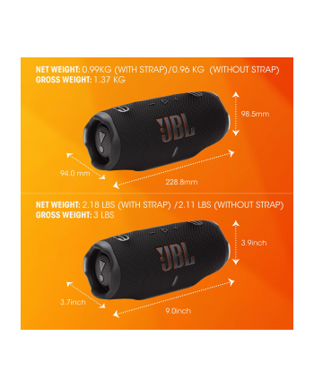 JBL Charge 6 niebieski
