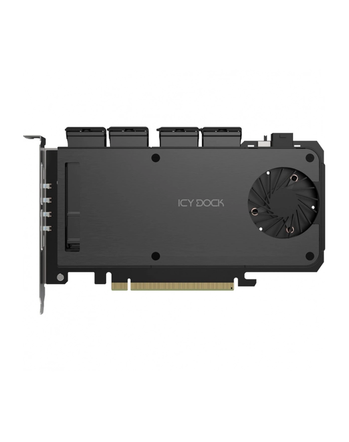 Icydock Adapter 4 x M.2 NVMe SSD Mobile Rack Adapter Card fo (MB204MPB) główny