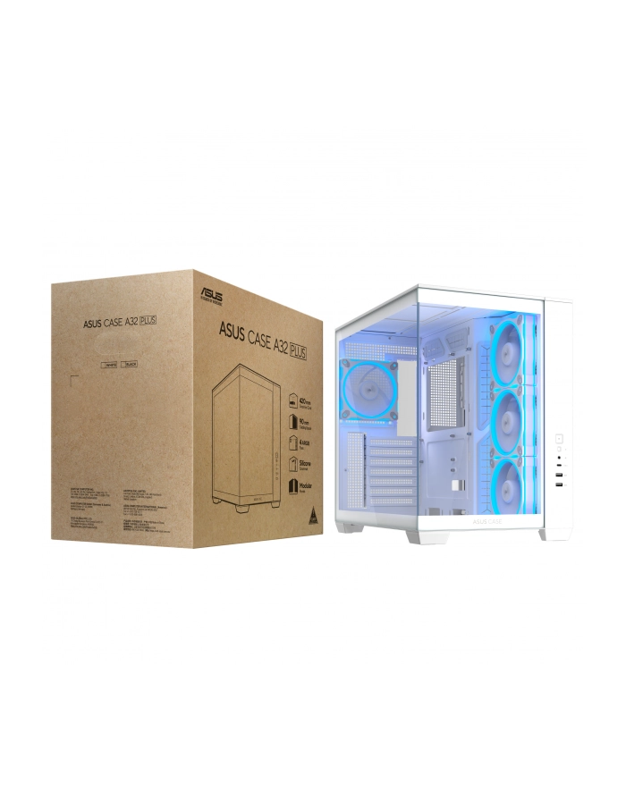 Asus A32 Plus ARGB Biały biały (90DC00S3B19000) główny