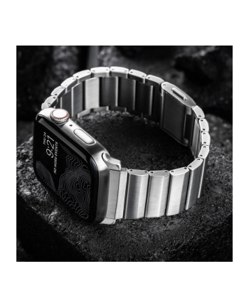 NOMAD Titanium Band do Apple Watch 46mm/49mm Srebrna nr 1