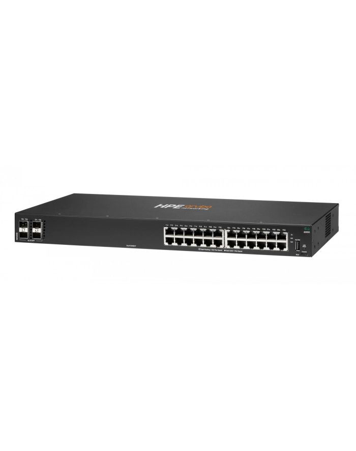 hewlett packard enterprise Przełącznik Aruba Networking CX 6000 24p 10M/100M/1G 4p SFP 1G R8N88B główny