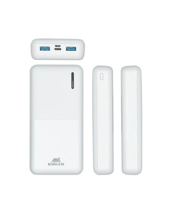 Rivacase Powerbank Rivapower Va2572 20000 Mah Qc Pd 20 W White