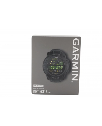 Garmin Instinct 3 AMOLED Tactical 50mm czarny