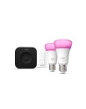 Philips Hue Bridge Pro + 2 x E27 + regulator przyciemniania Zestaw startowy: 2 inteligentne żarówki E27 + regulator przyciemniania + Bridge Pro - nr 8