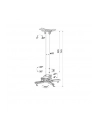 neomounts Uchwyt sufitowy do projektora CL25-550WH1 35kg 74,5-114,5cm - nr 7