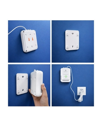 qoltec Czujnik wycieku gazu Propan-Butan | detektor LPG | alarm 85dB |  LED nr 1