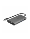 Lindy Replikator portów USB-C do 1xHDMI/1xDP/1xRJ45/2xUSB 3.0/1xUSB-C/1xSD/1xAudio (43323) - nr 12
