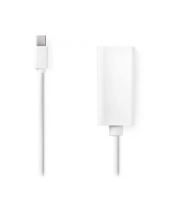 Nedis CCGB37650WT02 adapter kablowy 0,2 m Mini DisplayPort HDMI Typu A (Standard) Biały