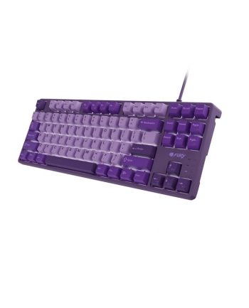 natec Klawiatura Fury Kanabo K2 US fioletowa podświetlenie mechaniczna nr 1