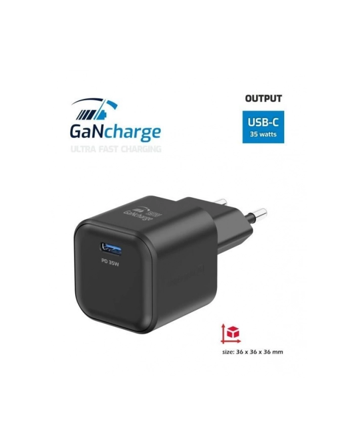 Swissten Ładowarka Sieciowa Gan Usb C 35W Pd Kabel główny