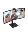 aoc Monitor 34 cale CU34E4CW Curved VA 120Hz HDMIx2 DP RJ45 USB-C HAS Kamera - nr 12
