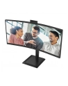 aoc Monitor 34 cale CU34E4CW Curved VA 120Hz HDMIx2 DP RJ45 USB-C HAS Kamera - nr 21