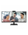 aoc Monitor 34 cale CU34E4CW Curved VA 120Hz HDMIx2 DP RJ45 USB-C HAS Kamera - nr 9