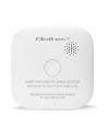 qoltec Bezprzewodowy czujnik dymu z baterią | alarm 85dB | LED - nr 1