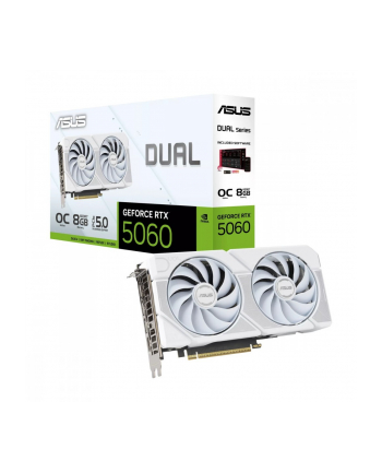 asus Karta graficzna GeForce RTX 5060 DUAL OC WHITE 8G GDDR7 128BIT HDMI/3DP nr 2