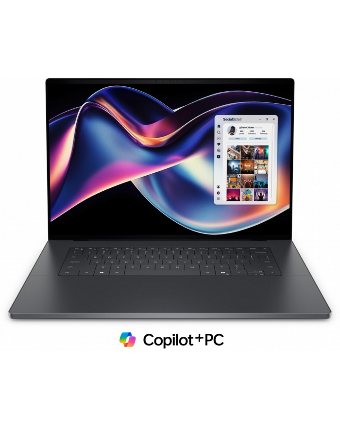 dell Laptop XPS 16 DA16260  Win11Pro Core Ultra X7 358H/64GB/4TB/16 TOUCH/3,2K /Intel Arc/FgrPr/Cam/Mic/Backlit Kb/3 Cell/3Y ProSupport główny