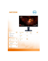 dell Monitor AW2725DM 27.0 '' NVIDIA G-Sync Compatible IPS Dual-ResolutionQHD 180Hz(2560X1440)/16:9/DP/2xHDMI/2xUSB/3Y - nr 5